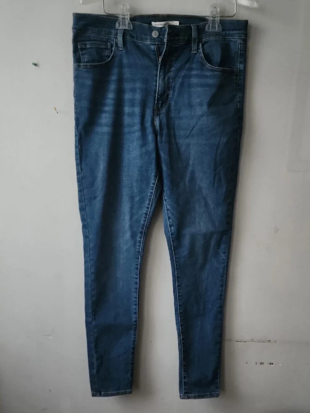 Levi's Women's Dark Blue Stretch Jeggings